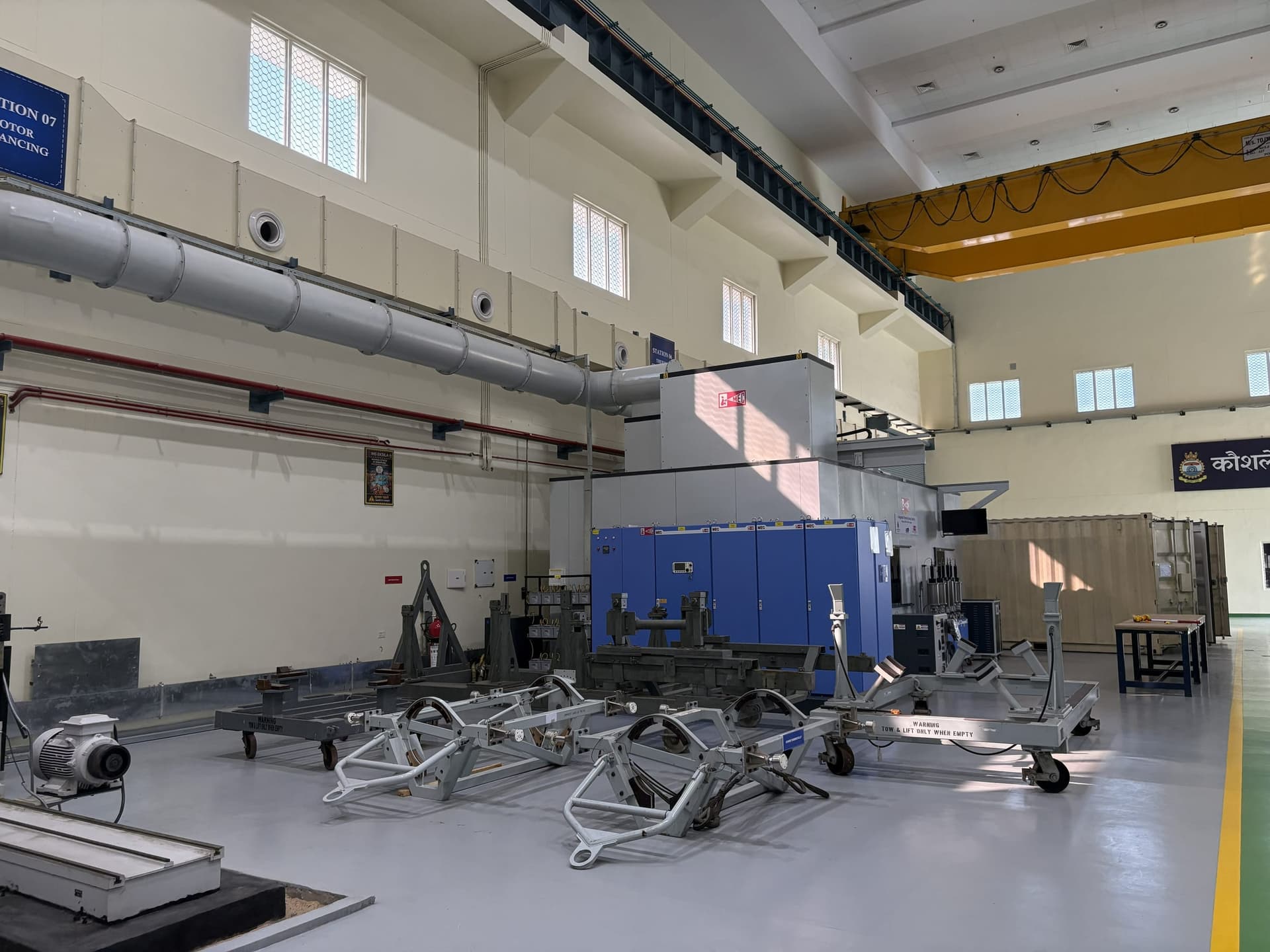 Intermediate Level Maintenance Centre for LM 2500 Gas Turbines - INS Eksila